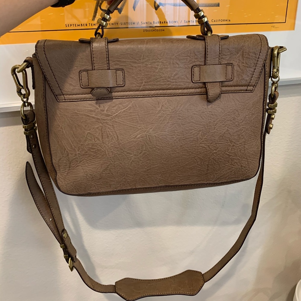 orYANY Genuine Textured Leather Satchel Bag - Picture 3 of 13